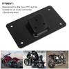 Big Twins License Plate Holder - 3 Hole Steel Mounting