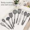HaWare Silicone Utensils Set, 9-Piece Kitchen Cooking Utensils, Non-stick Heat