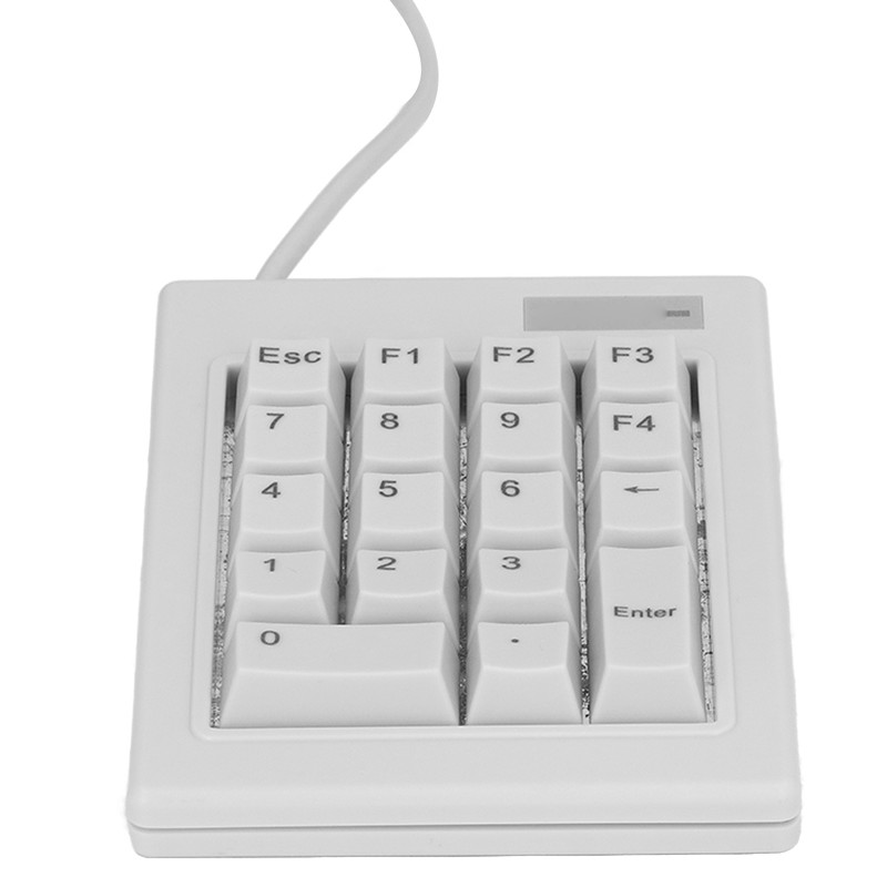18 Key Numeric Keypad Mechanical Linear Switche Linear Switche Splashproof