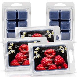 The Candle Daddy Black Raspberry Vanilla - Maximum Scented Wax Cubes/Melts- 5 Packs -10 Ounces Total- 30 Cubes
