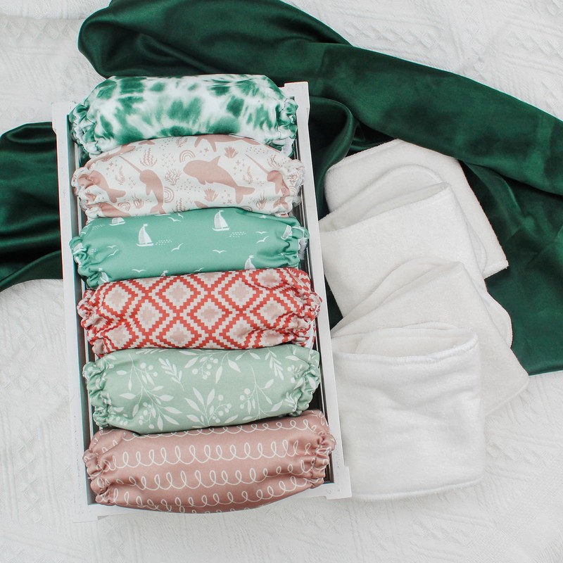Mama Koala 3.0 Pocket Cloth Diapers for Babies with AWJ
