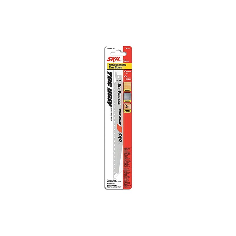 SKIL 94101 8-Inch "Ugly" Bi-Metal Reciprocating Saw Blade