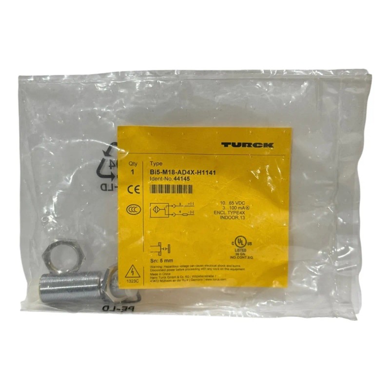 Sensor Inductivo Turck Bi5-m18-ad4x-h1141