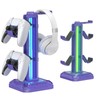 KDD RGB Headset Stand with 9 Light Modes - Controller