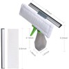 3 in 1 Window Cleaner Squeegee,Microfiber Window Washer,Glass Cleaning Tool