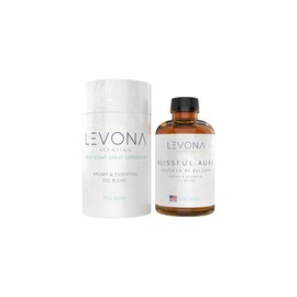 Levona Scent Essential Oil - Fresh Aroma for Home, Office, Hotel & Spa, Perfect in Humidifiers and Diffusers, Luxury Fragrance, With Roses, Geranium, Zesty Lemon Notes - 500ml/ 17 fl oz, Blissful Aura