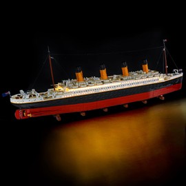 YEABRICKS LED Light for -10294 Creator Expert Titanic Building Blocks Model (Building Set NOT Included)