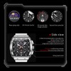 OLEVS Mens Watches Chronograph Analog Quartz Silicone Strap Waterproof Luminous