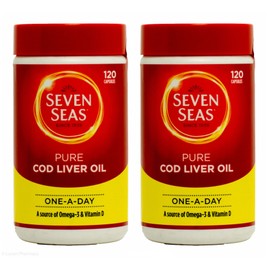 Multibuy 2X Seven Seas® Pure Cod Liver Oil 120 Capsules