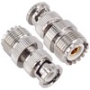 leeyovk BNC M Conversion Connector BNC Male to M Female