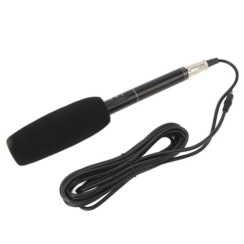 XLR Shotgun Condenser Microphone Professional Cardioid Mini Shotgun Condenser Mic