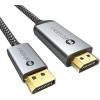 WARRKY DisplayPort to HDMI Cable