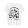 I've Got Friends In Low Places Western Cowboy Corgi Dog