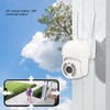 WiFi Smart Camera 1080P HD Wireless Dome Monitoring Camera IP66