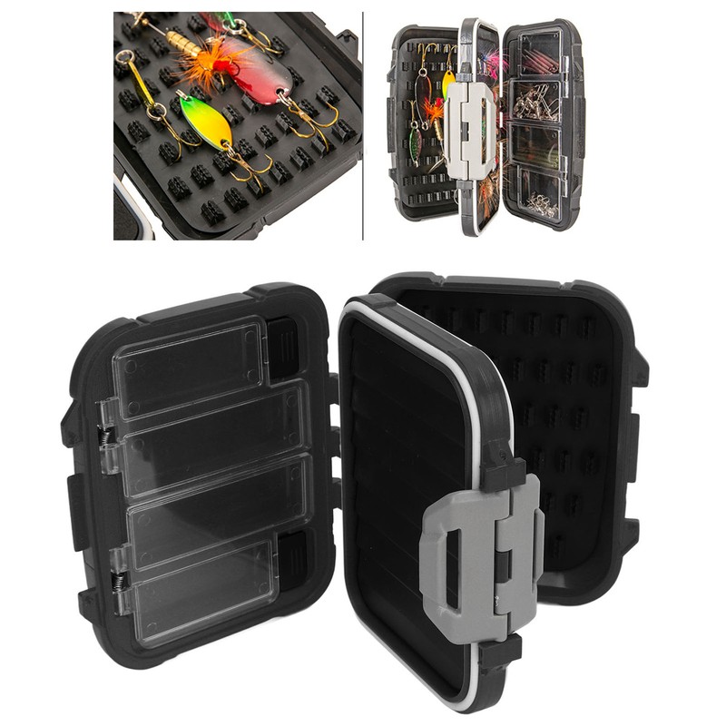 Tackle Boxes Thickened Multifunctional Double Opening 4 Sided Shockproof Sealed