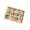 Svea Display Premium Grade Beige Velvet Jewelry Organization Tray 12