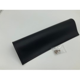 Bittlemen Premium Vinyl Headrest cover for recliners furniture slipcovers furniture protectors Tear resistant fade resistant sofas loveseats theater chairs office chairs recliners RV's (Black)