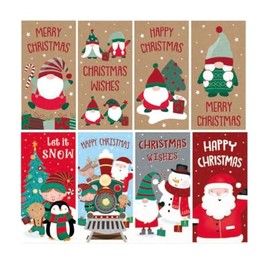 8 Pcs Christmas Money Wallet Envelopes for Cash Gifts