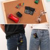Jutom 24 Pcs Mini Tape Measure Keychain Bulk Mini Screwdriver