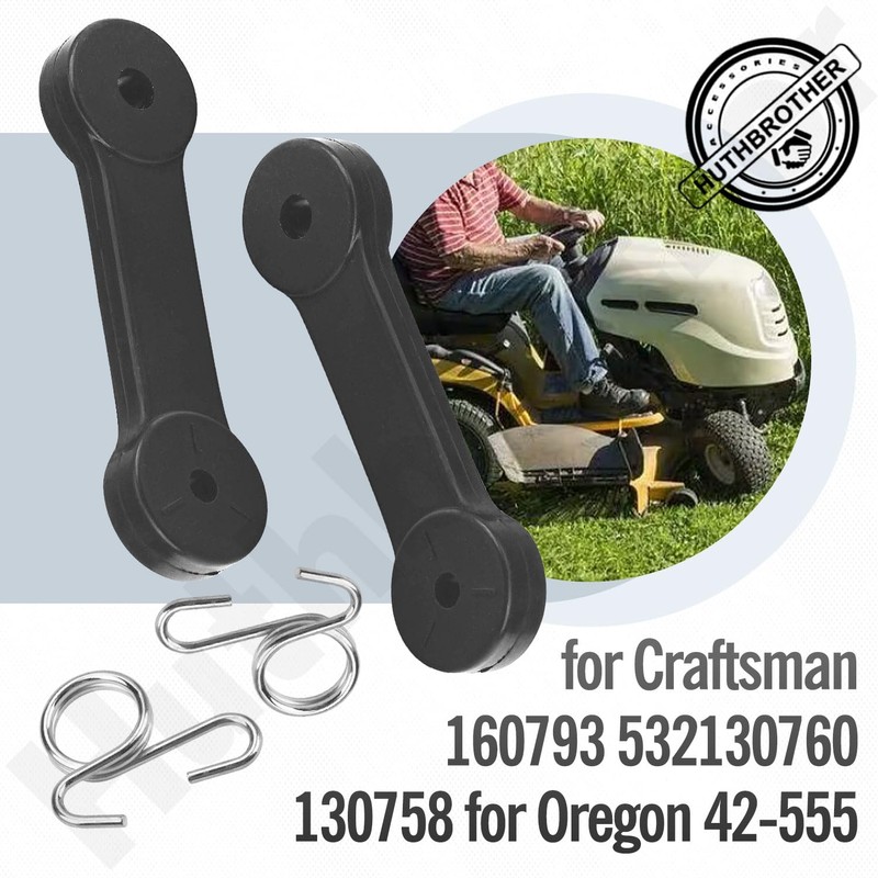 Huthbrother 160793 Bagger Latch Straps and Hardware, Compatible with Husqvarna