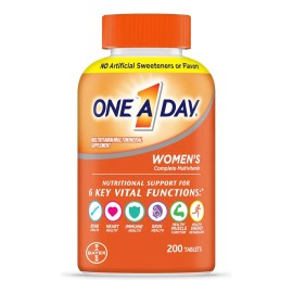Suplemento Multivitaminico One Day Mujer 200 Tabletas