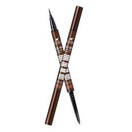 Kokie Gel Ink Dual Ended Eyeliner (Matallic Copper/Matte Brown)