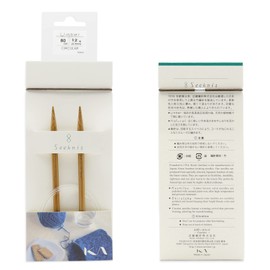 Seeknit Umber Wheel Needle, 31.5 inches (80 cm) (JP No. 12 (5.7 mm))