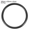 sourcing map 10 Pcs Metric Nitrile Rubber O-Rings Seal Rubber