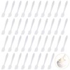 200pcs Cosmetic Spatula Mini Spatula Plastic Mask Face Cream Aesthetic