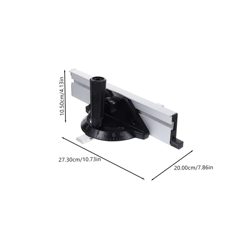 Operitacx Precision Miter Gauge for Woodworking Durable Miter Saw Guide