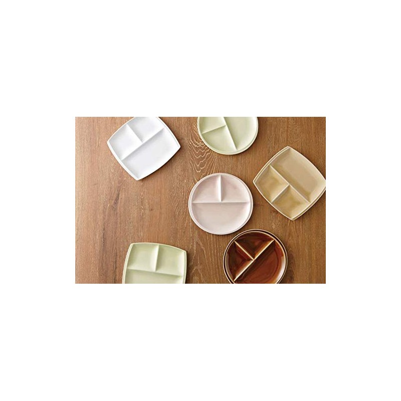 Yamani 5218869 Lunch Plate, Green, 21 titto