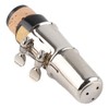 Clarinet Mouthpiece Kit with Ligature and Plastic Cap Portable Black