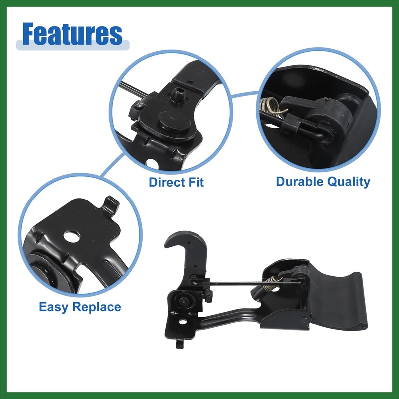 Motoforti Car Hood Latch Front Hood Latch Assembly Fit for