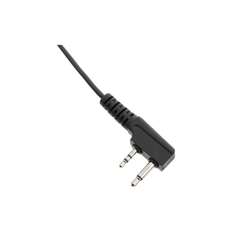 Planet Exa PL-EM01AL Earphone Microphone for ICOM L-Shaped 2-Pin Plug