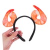 Healeved Realistic Shrimp Shaped Hairband Creative Food Headband Fun Animal