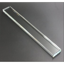 Crystal Mini Paper Weight Square 485g 4 × 1.5 × 33 cm