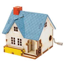Young Modeler Wooden 3D Puzzle Kit - Music Box Orgel Sweet Home - DIY Brain Puzzle & Wood Assembly Craft 오르골 스위트 홈