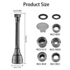 Swivel Tap Attachment, Kitchen Tap Attachment, 3 Modes Tap Extension,