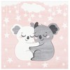 Safavieh Carousel Kids Collection 4' Square Pink/White CRK195U Koala Hug