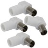 AERZETIX - C69582-Set of 4 Plugs, RF RF Antenna Plug