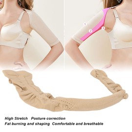 Invisible Slimming Arm Shaper for Women, Reduce Swelling, Prevent Fatigue, Stretchy, Breathable Arm Compression Shaper, Skin Colour