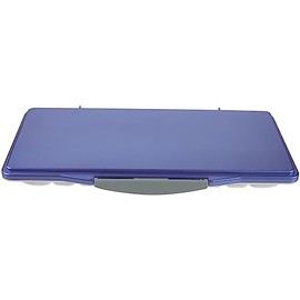 SEWACC Watercolor Mixing Box for Artists Reusable Pigment Tray Wells Travel Palette Lightweight Design for Convenient Painting The Go