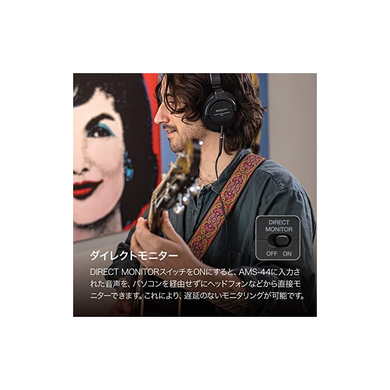 ZOOM Zoom Audio Interface for Windows, Mac, iOS, Android, 4