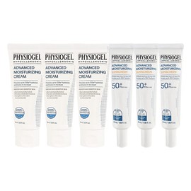 Home Shopping's latest Fiji Ogel AMC Moisturizing Cream 70ml 3+35ml 35ml of 35ml / 홈쇼핑 최신상 피지오겔 AMC 보습 크림 70ml 3개+선 크림 35ml 3개