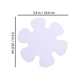 Cabilock 20 Pegatinas Antideslizantes para Bañera Calcomanías Adhesivas para Peldaños de Baño Aplicaciones Antideslizantes para Bañera Pisos para Bañera