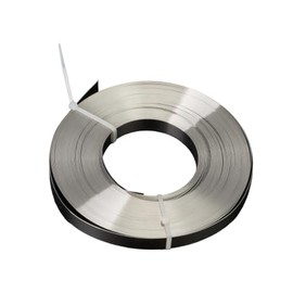 171 ft 304 Stainless Steel Strapping Coil Band, 3/4 in x 0.02 in (Thick), Cut-Resistance Anti-Corrosive, Heavy Duty Strapping, Smooth and Flexible