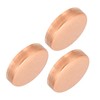 PATIKIL 1-5/8 Inch ID Copper Pipe End Cap, 3 Pack