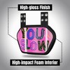 O Shield You Slow Football Back Plate-Youth