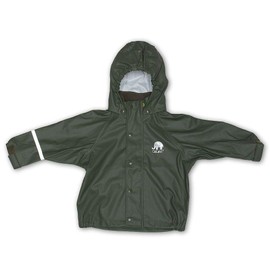 Celavi Unisex two-piece rain suit in many colours rain jacket (Celavi Zweiteiliger Regenanzug in Vielen Farben) - Green (Army), size: 150