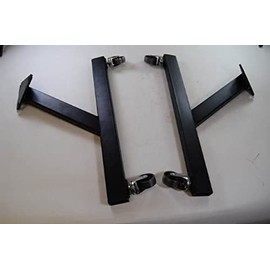 Racing Power R1906 2-Pc Engine Cradle (Sb/Bb Chevy With Wheels - Black)